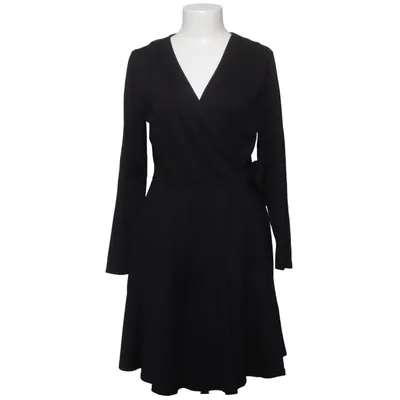 Wrap dress (Black) from Monoprix Femme Elastane, Polyamide, Viscose