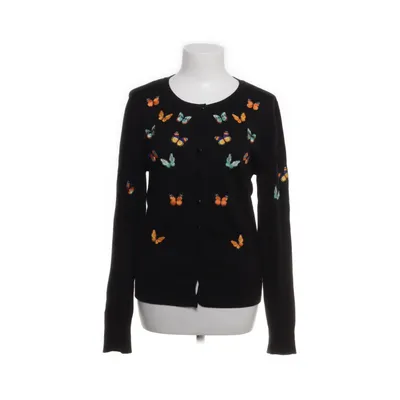 Cardigan (Sort, Flerfarvet) fra Voodoo Vixen Nylon, Viscose