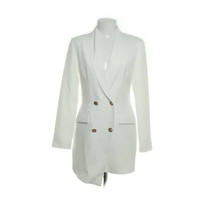 Blazer (Hvid) fra PrettyLittleThing Polyester