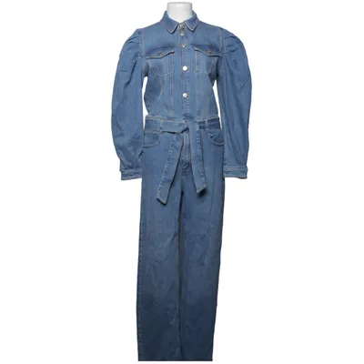 Buksedragt (Blå) fra Tomorrow Elastan, Økologisk bomuld, Genanvendt polyester