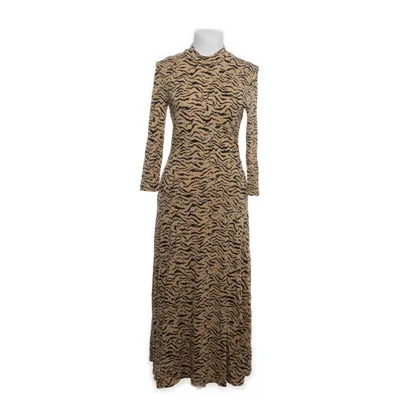 Långklänning (Beige, Svart) från Set Elastan, Viskos