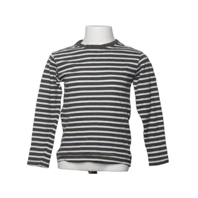 T-shirt à manches longues (Vert, Blanc) de Fullstop Coton