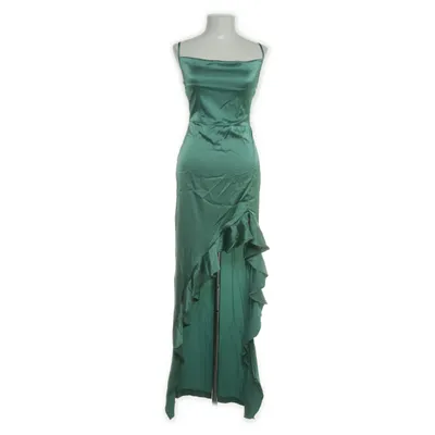 Aftenkjole (Grøn) fra PrettyLittleThing Polyester