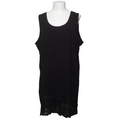 Robe (Noir) de Us Basic Coton, Élasthane