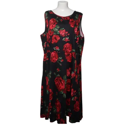 Klänning (Svart, Röd, Grön) från Lady Vintage Bomull, Elastan