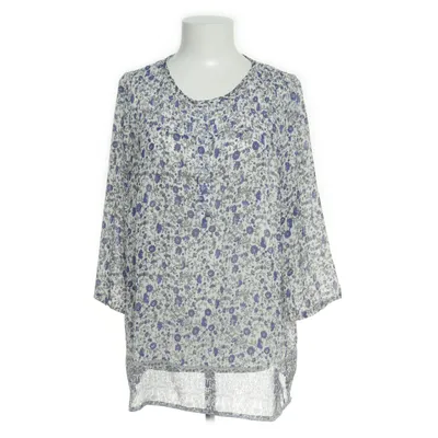 Blouse (White, Multicolored) from Daxon Polyester