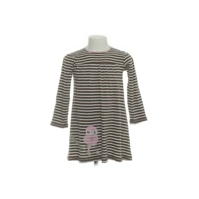 Klänning (Brun, Vit) från Varför Därför Ekologisk bomull