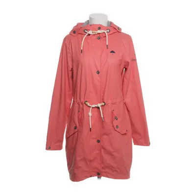 Regenjack (Roze) van Schmuddelwedda Polyester, Polyurethaan, Katoen