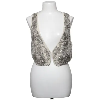 Gilet (Beige, Argent) de Daily Couture Coton, Viscose