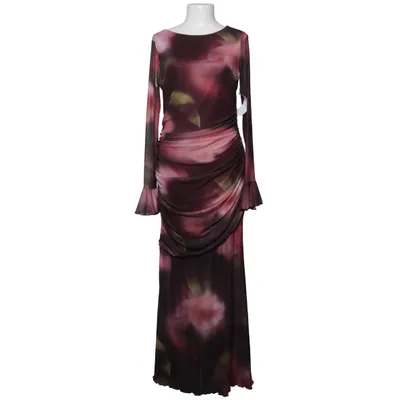 Maxi dress (Pink, Multicolored) from Bubbleroom Elastane, Polyamide, Polyester