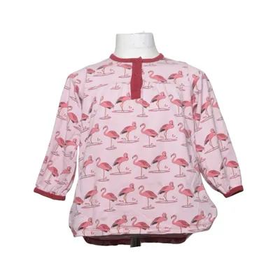 Langærmet t-shirt (Pink) fra Snoozy Bomuld, Elastan