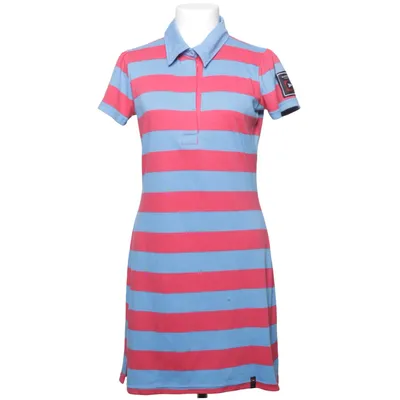 Polo dress (Blue, Red) from Marine Cotton, Polyester