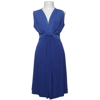 Jurk (Blauw) van Krisp Elastaan, Polyester