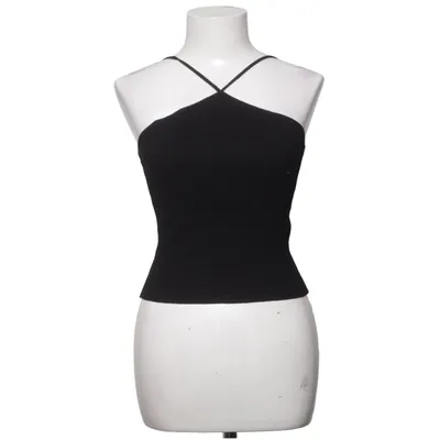 Tank Top (Black) from Zara Polyamide, Viscose