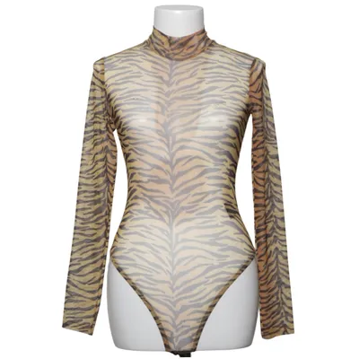 Body (Brown, Black) from Divided by H&M Elastane, Polyester