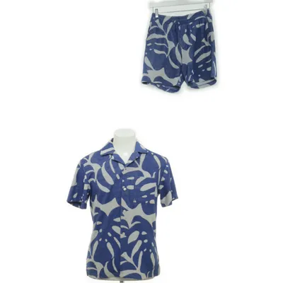 Set (Blå, Vit) från H&M Bomull, Polyester