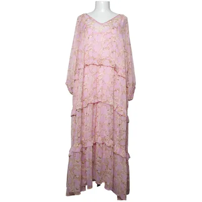 Maxi dress (Pink, Beige) from Ellos Polyester