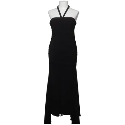 Maxi jurk (Zwart) van Paula Richi Elastaan, Polyester