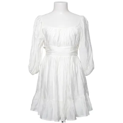 Robe (Blanc) de Debbie Dabbie Polyester
