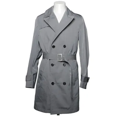Trenchcoat (Grå) fra Daniele Alessandrini Polyester, Viscose