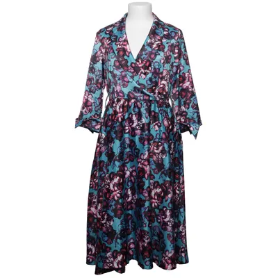 Robe (Bleu, Multicolore) de Lindy Bop Élasthane, Polyester