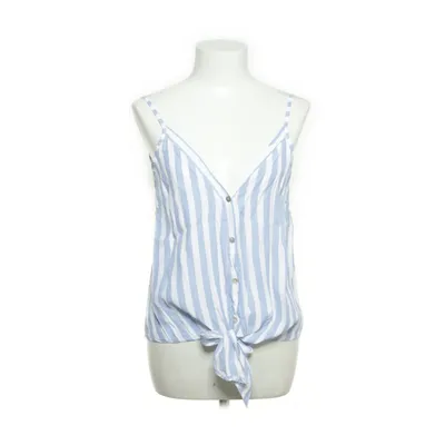 Tank Top (White, Blue) from Zeta Otto Viscose