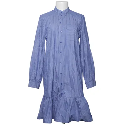 Robe chemise (Bleu, Blanc) de Women Essentials by Tchibo Coton biologique