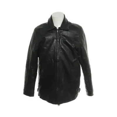 Veste en cuir (Blanc, Noir) de Alvaro by Hollies Cuir, Polyester