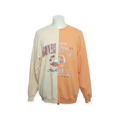Sweatshirt (Geel, Oranje, Meerkleurig) van Reclaimed Vintage Katoen