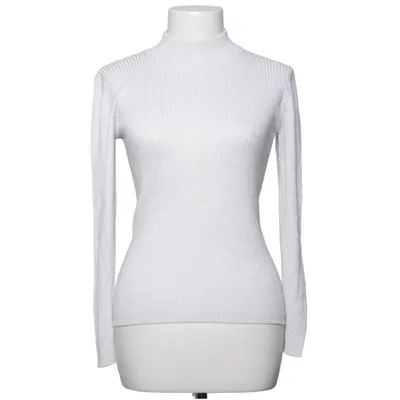 Pul à col roulé (Argent) de Worthington Fibre métallique, Polyester, Viscose