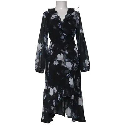 Robe portefeuille (Noir, Multicolore) de Lipsy Polyester