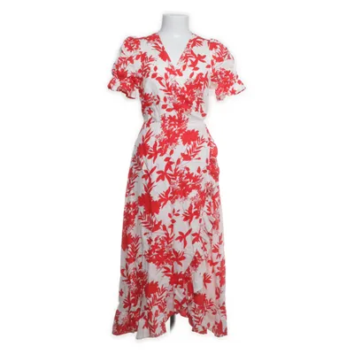 Omlottklänning (Röd, Vit, Flerfärgad) från & Other Stories Linne, Polyester