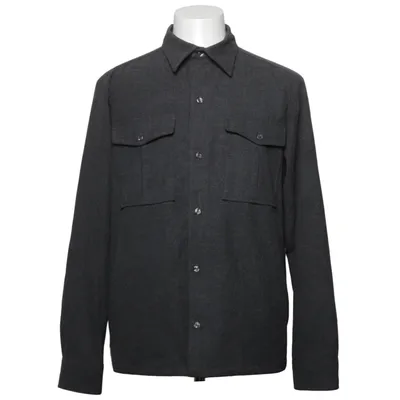 Oberhemd (Grau) von Riley Elasthan, Polyester, Viskose, Wolle