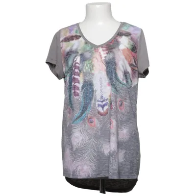 T-shirt (Gray, Multicolored) from My Own Polyester, Viscose