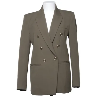 Kavaj (Grön) från Zara Elastan, Polyester, Viskos