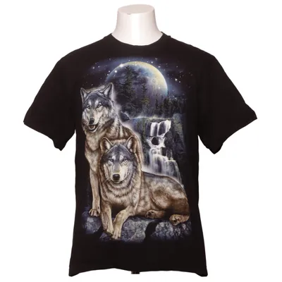 T-shirt (Noir) de Rock Eagle Coton