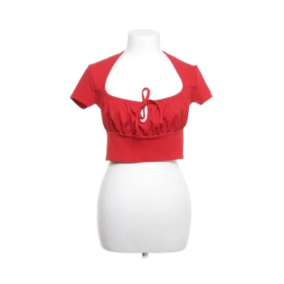 Crop top (Zwart) van PrettyLittleThing Elastaan, Polyester