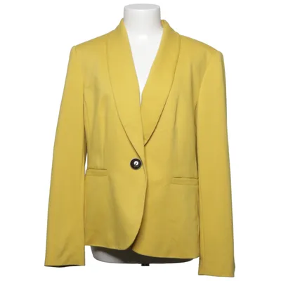 Blazer (Yellow) from Kasper Elastane, Polyester, Viscose