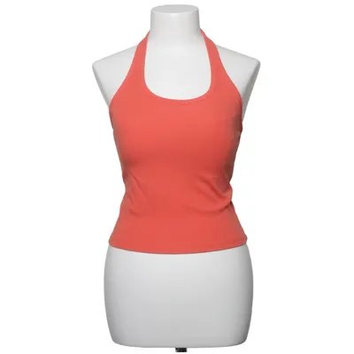 Haltertop (Rood) van Uniqlo Katoen, Elastaan, Polyamide, Polyester, Viscose