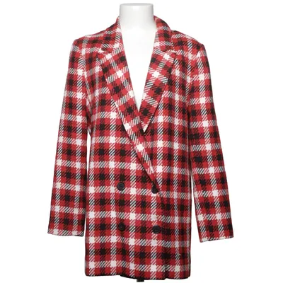 Blazer (Rood, Wit, Zwart) van Just Acetaat, Elastaan, Polyester, Viscose