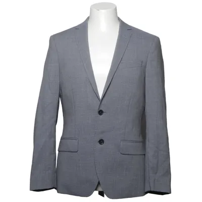 Blazer (Gray, Blue) from Bertoni Wool