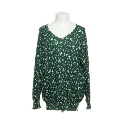 Blus (Grön, Flerfärgad) från ONLY Carmakoma Elastan, Polyester