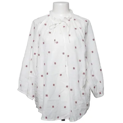 Blouse (Blanc, Rouge) de ONLY Carmakoma Coton