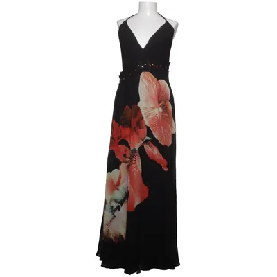 Robe longue (Noir, Orange, Multicolore) de Angel Élasthane, Polyester