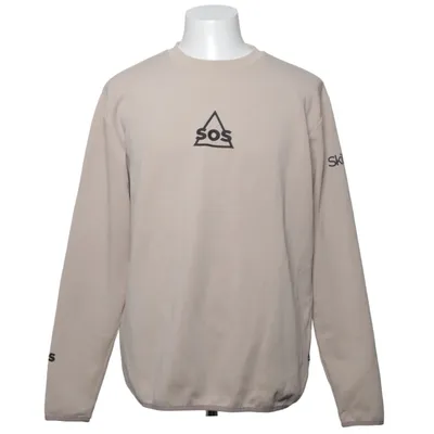 Collegetröja (Beige) från SOS Bomull, Elastan, Polyester