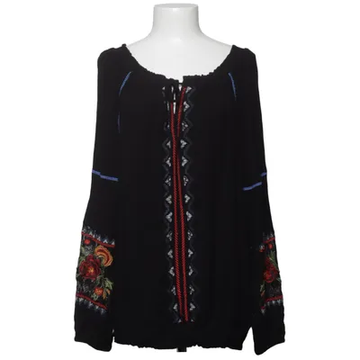 Blouse (Zwart, Meerkleurig) van Desigual Polyamide, Viscose