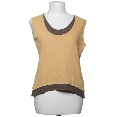 Tanktop (Geel, Bruin) van Best Connections Zijde