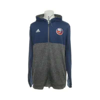 Træningsjakke (Blå, Grå) fra Adidas Polyester