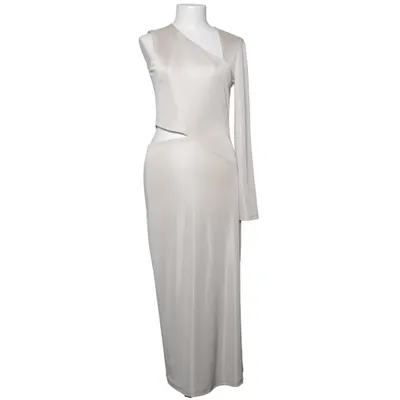 Maxikjole (Beige) fra Vicolo Elastan, Polyester