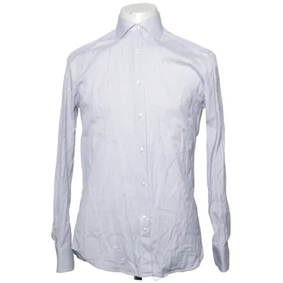 Skjorta (Vit, Blå) från La Chemise Bomull